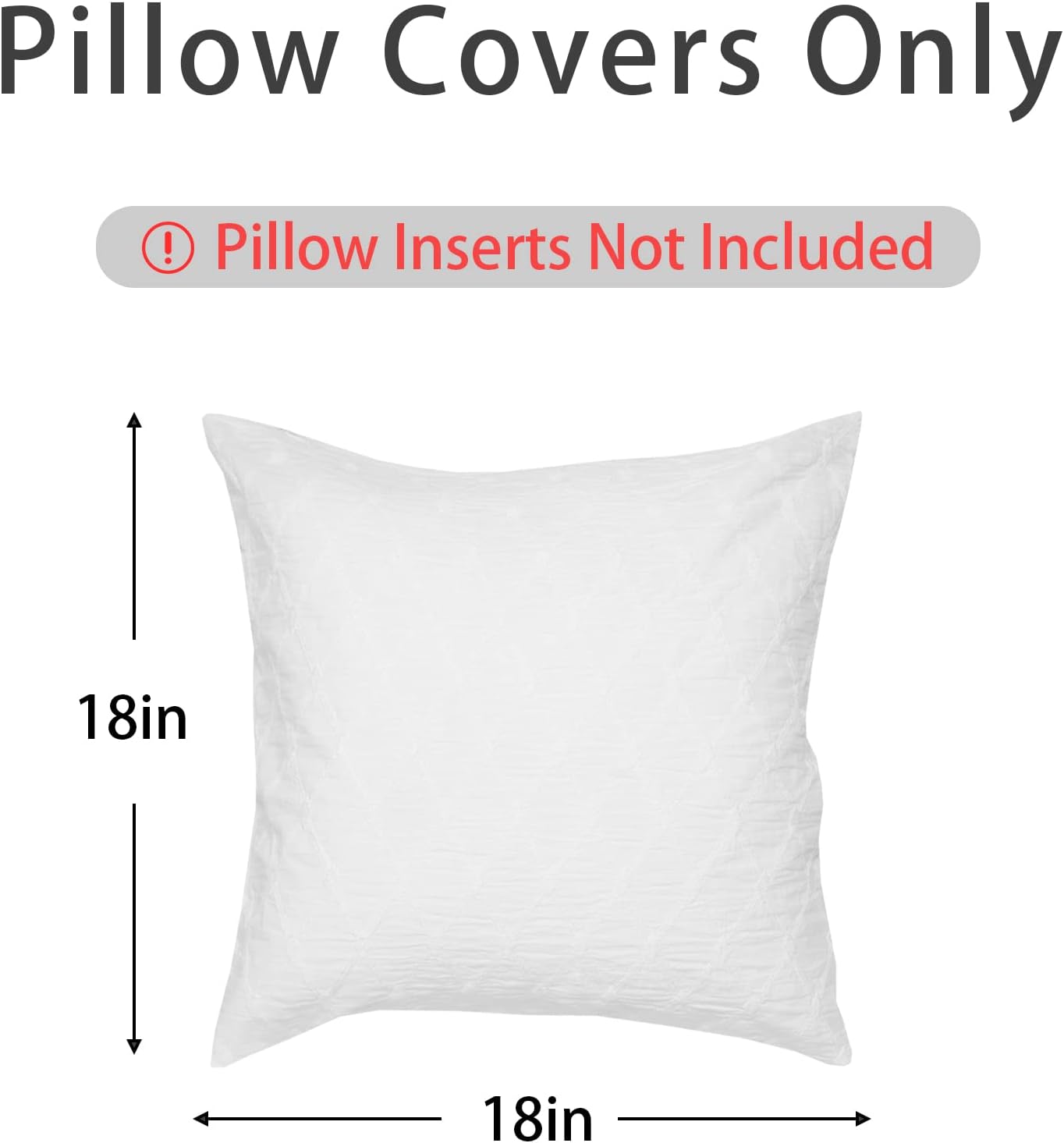 Eanpet Throw Pillow Covers Alphabet Decorative Pillow Cases ABC Letter Flowers Cushion Covers 18 x 18 Inch Square Pillow Protectors for Sofa Couch Bedroom Car Chair Home Decor (K) - Image 3