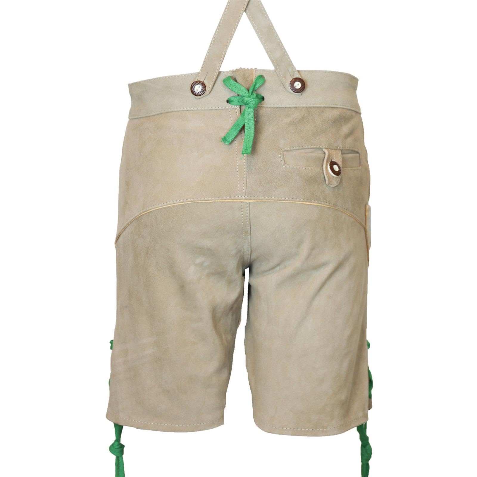 Kinder Trachten Lederhose Erwin Braun Kinderlederhose kurz Ziegenleder