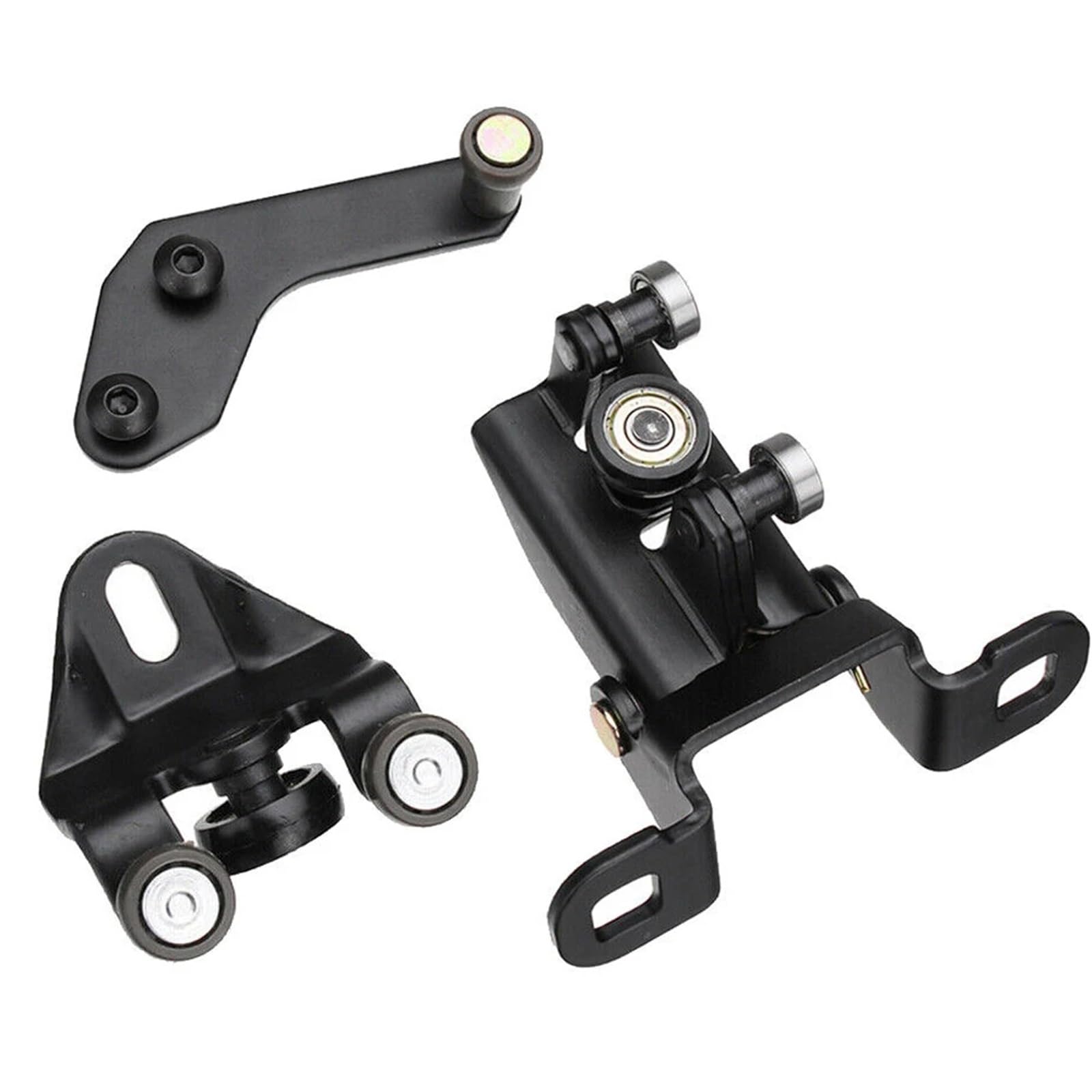 Wtixcrq One Color Car Accessories Compatible With For Transit Mk6 2000 2001 2002 2003 2004 2005 2006 Side Sliding Door Top Middle Bottom Roller Guide Hinge