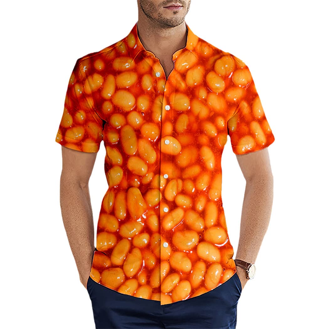 Chemise hawaïenne motif 12 impression 3D relief col ouvert vêtement été Harajuku taille M