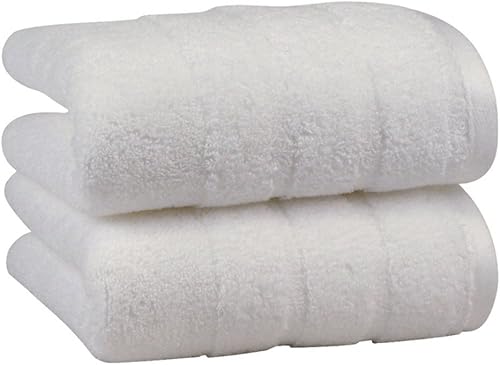 Hecho aquí con algodón estadounidense e importado, toalla de mano de lujo de 2 piezas por 1888 Mills, compatible con la fabricación de EE. UU.,