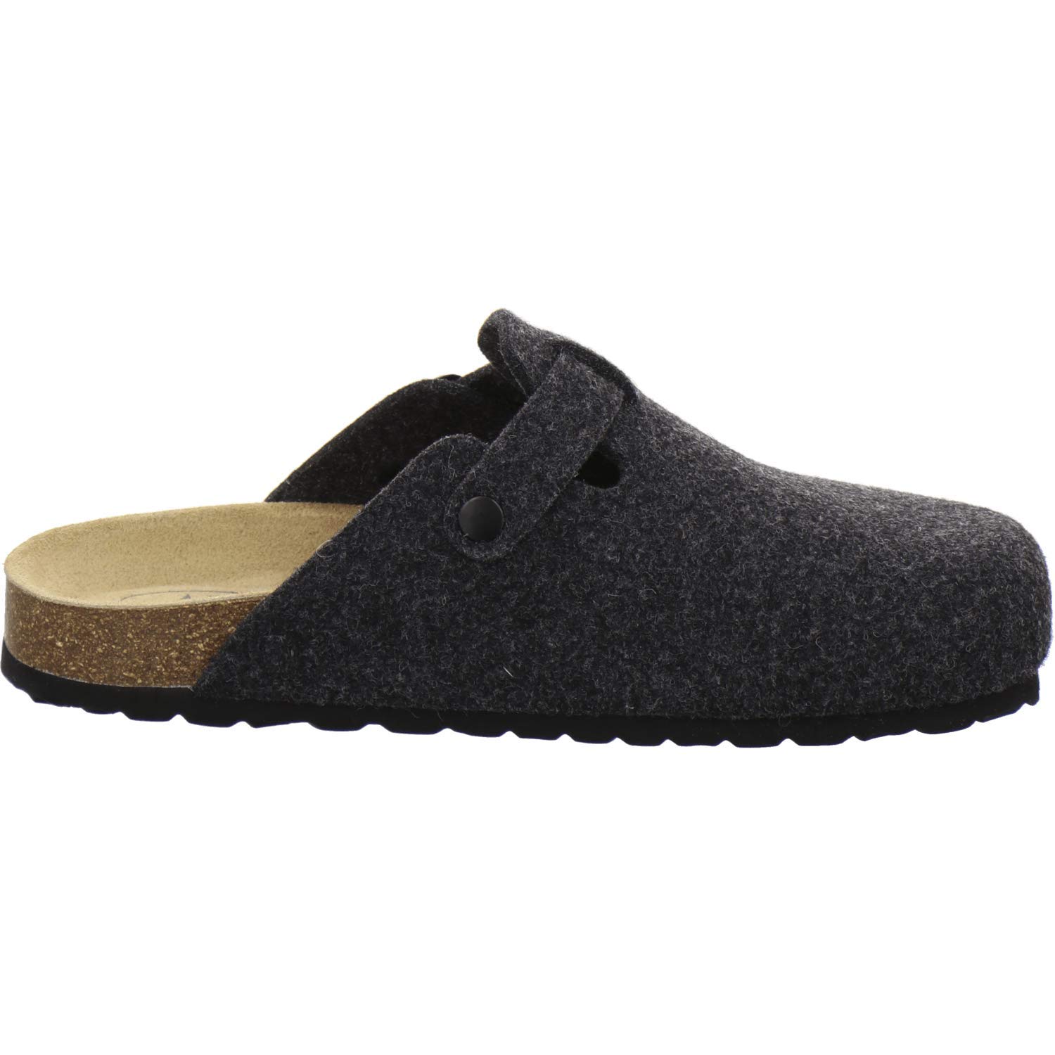 AFS-Schuhe Clogs Herren, Hausschuhe geschlossen aus Filz, bequem & warm, Made in Germany, 36900