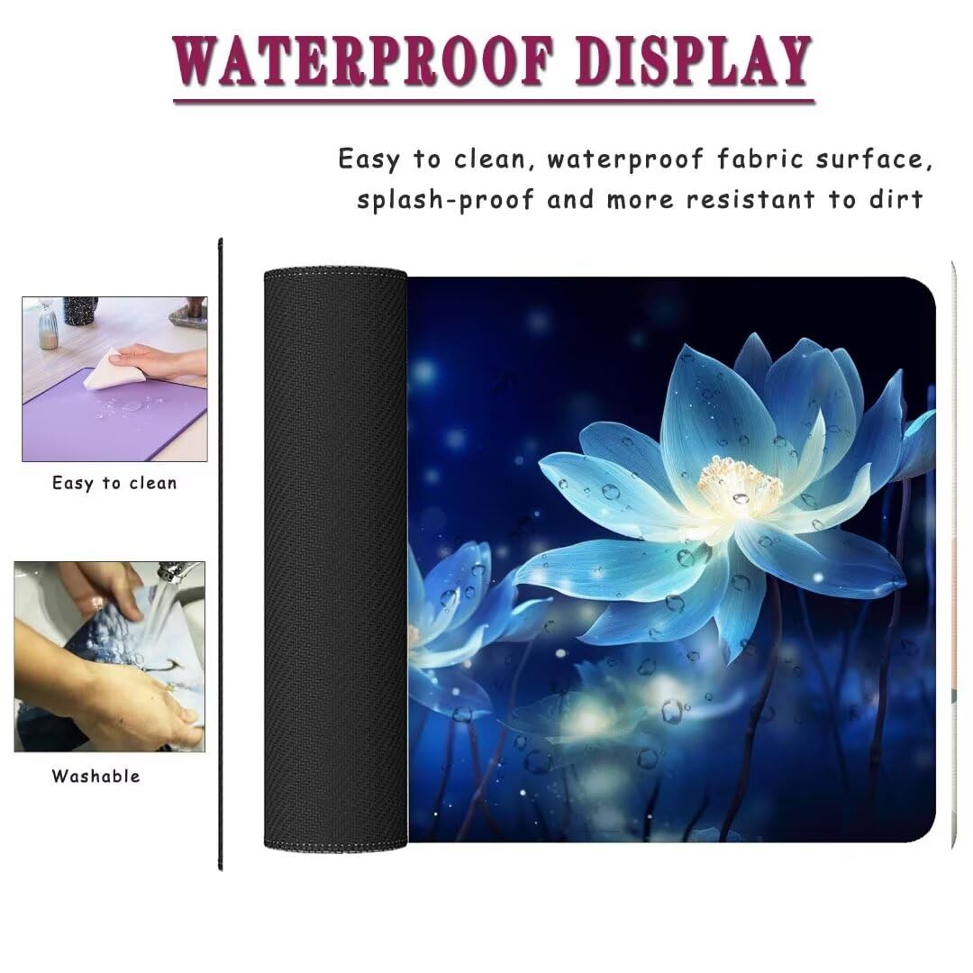 Alfombrilla Ratón Star Art, Mousepad Alfombrilla Raton Gaming XXL 1600x800x4mm Mouse Desk Mat Gamer para Gaming, Tapete Escritorio Mujer Almohadilla Raton, Mouse Pad Base de Goma Antideslizante S-1078