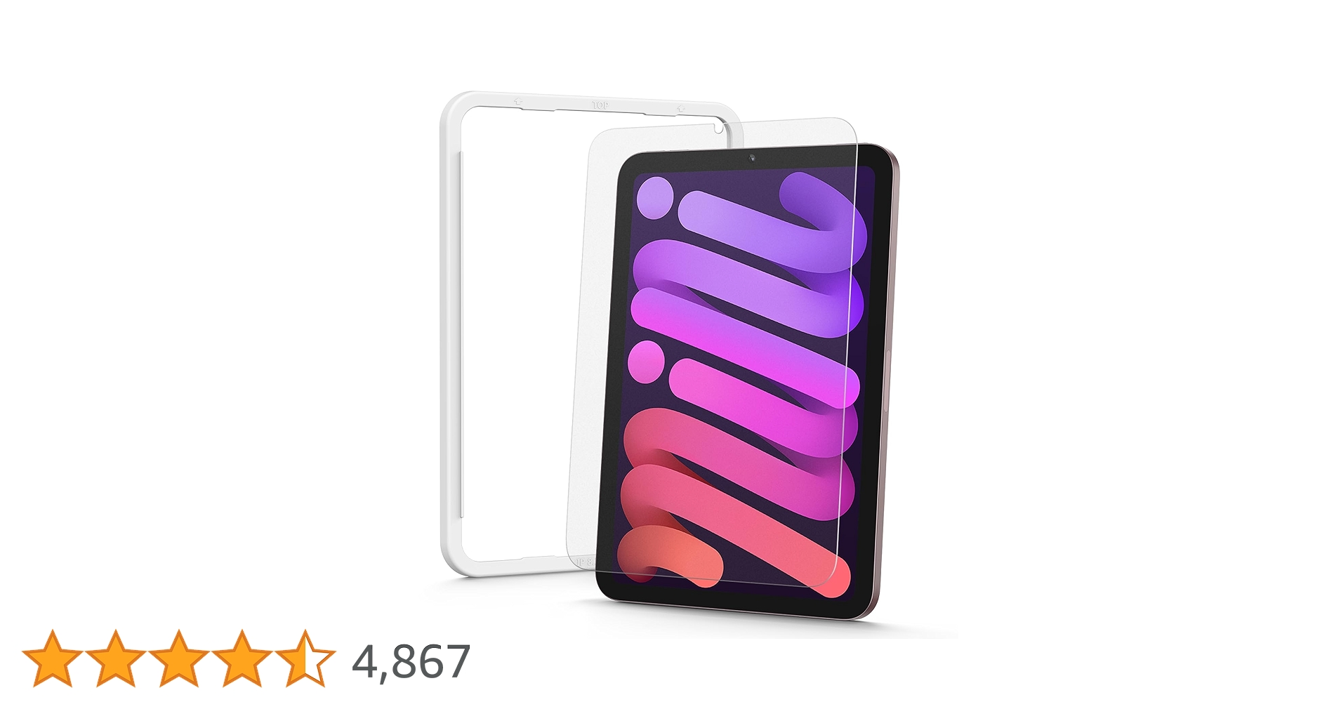 Amazon.co.jp: NIMASO アンチグレア ガラスフィルム iPad mini（A17