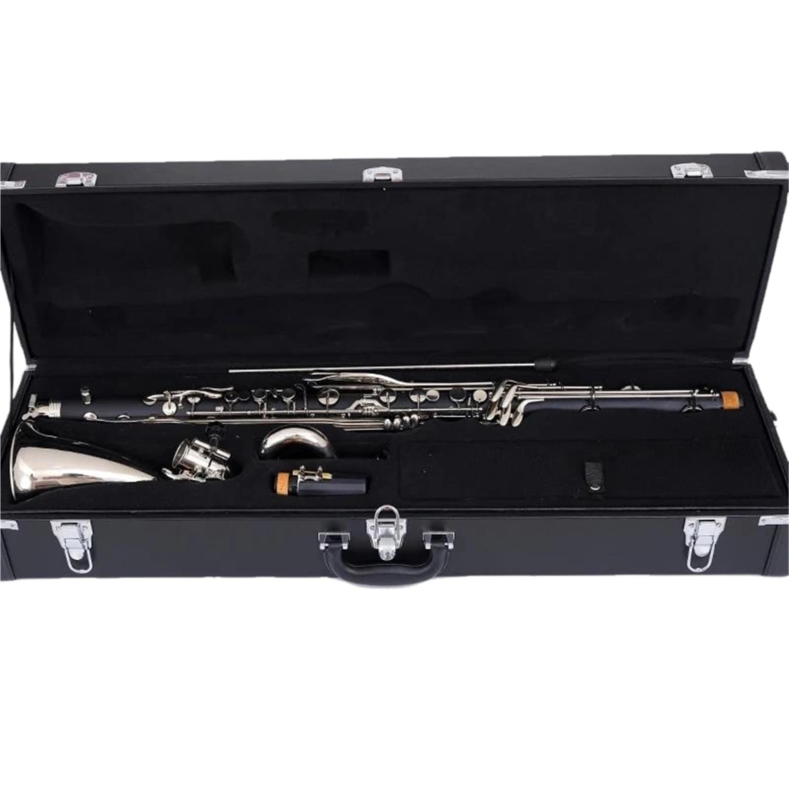Clarinete Instrumentos Musicales MORESKY Clarinete Bajo Profesional Low-C/lowe Bb Instrumentos Musicales(136 lowe)