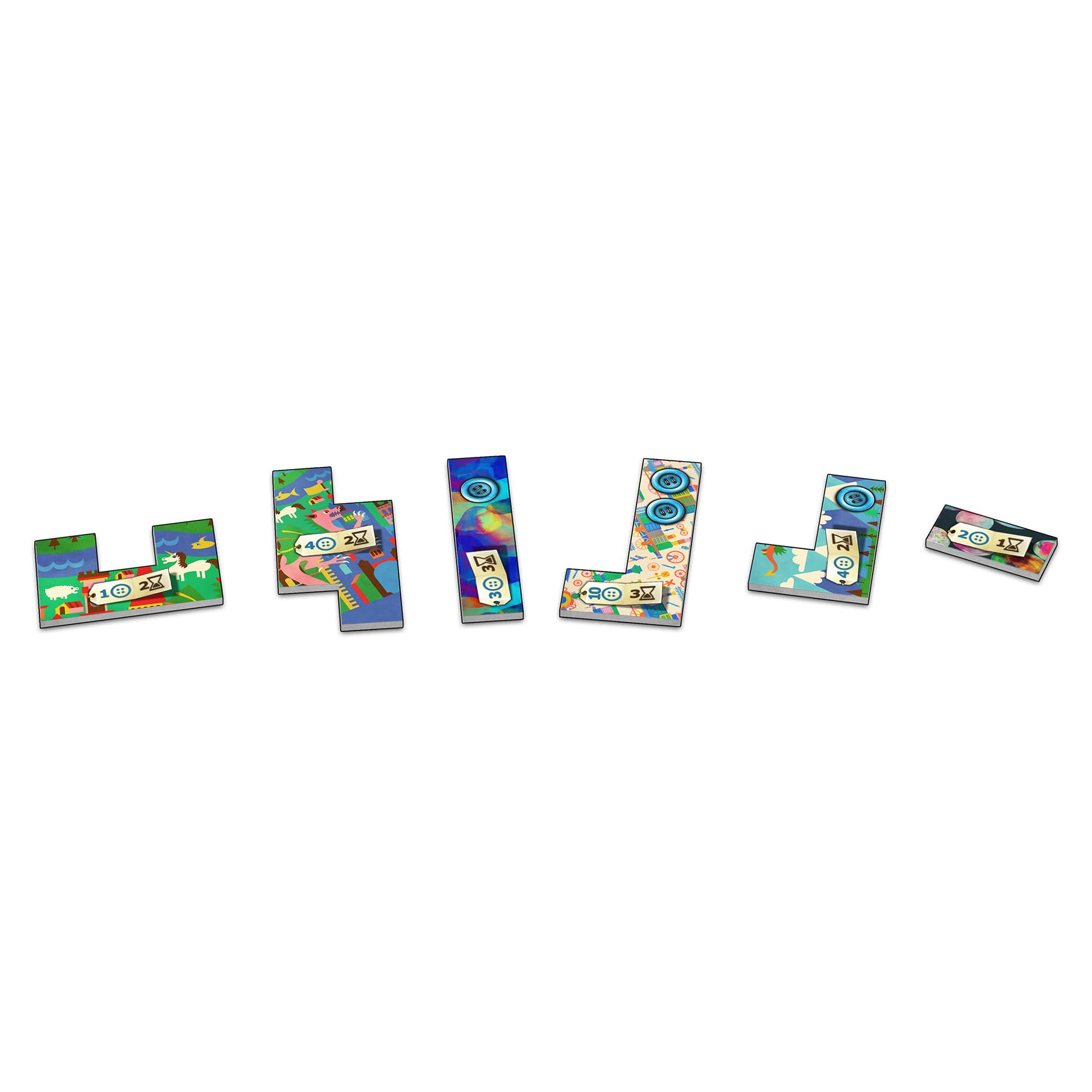 Asmodee Patchwork, Juego de Mesa De Estrategia y Puzzle, A Partir de 8 Años, para 2 Jugadores, 30 Minutos por Partida, Español