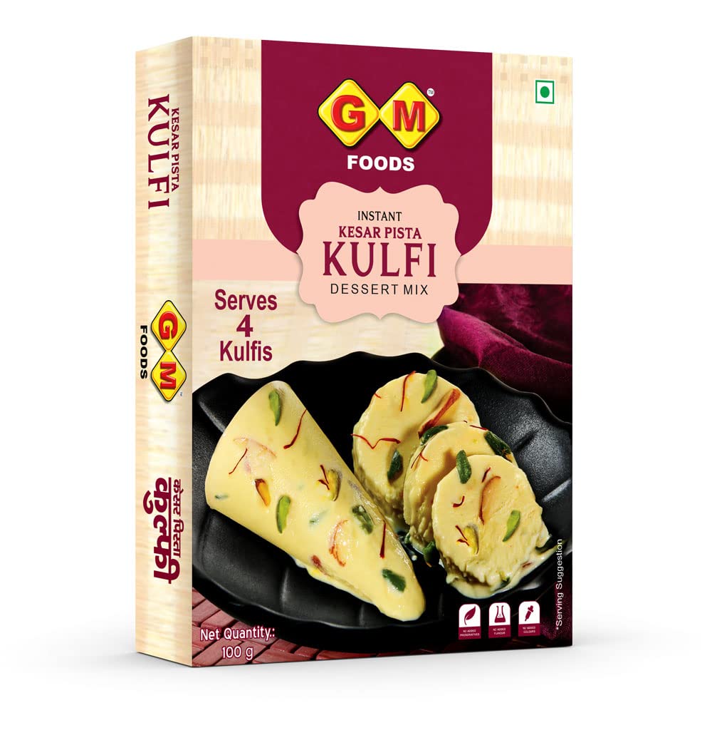 GM Foods Keshar Pista Kulfi 100 Gram (Pack Of 2) (B0CQXPNSJ8) Amazon Price History, Amazon Price Tracker
