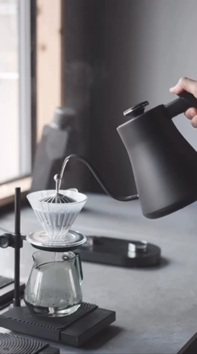 Amazon | 【王様のブランチ出演のバリスタと共同開発】 コーヒー用電気