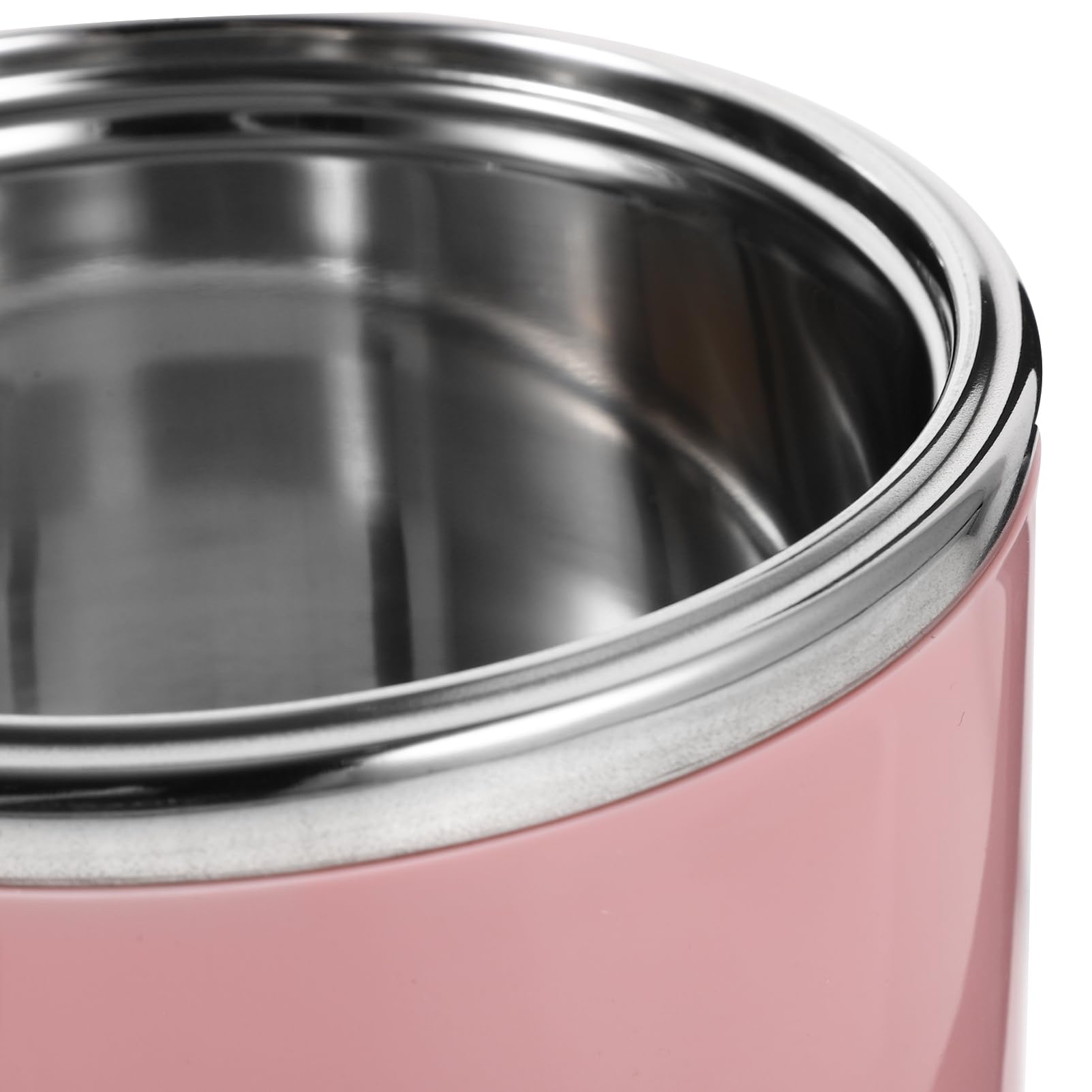 Contenitore Portamerenda Portatile e Resistente in Acciaio Inossidabile per Alimenti da 1000ml Coperchio Ermetico Manico Antiscivolo per Colazione e Cena