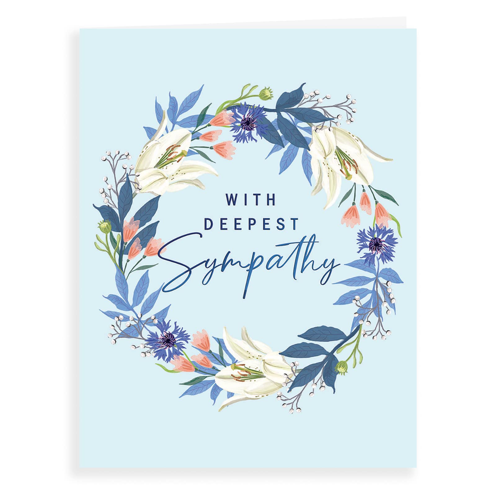 Piccadilly Greetings Avant Garde Studios Sympathy Card Sympathy - 8 x 6 inches