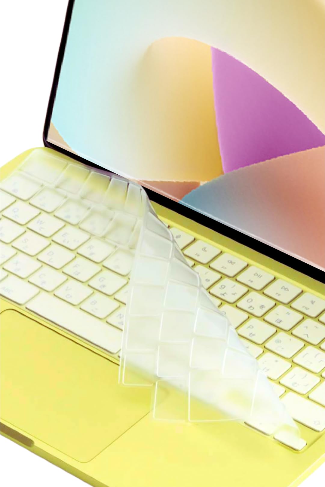 【Macbook Neo/Air/Pro 対応】極薄キーボードカバー タイピング…