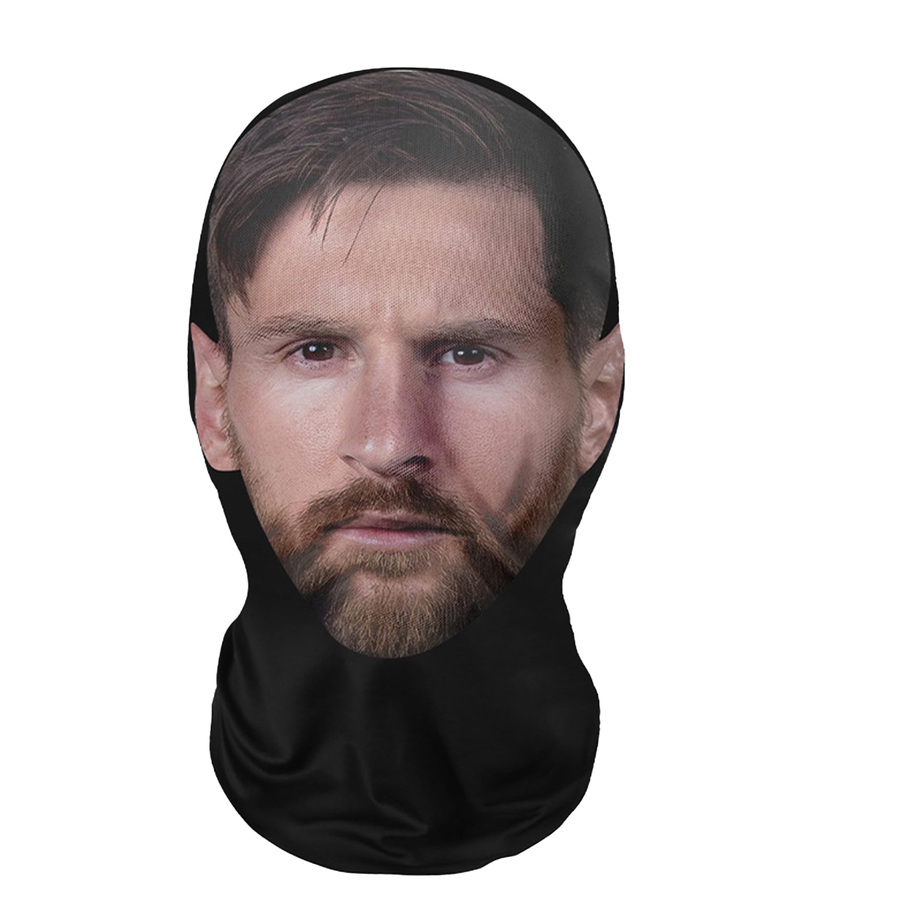 GenericRealistic Celebrity Face Masks - Mesh Print Novelty Balaclava Hat for Cosplay, Props & Costumes
