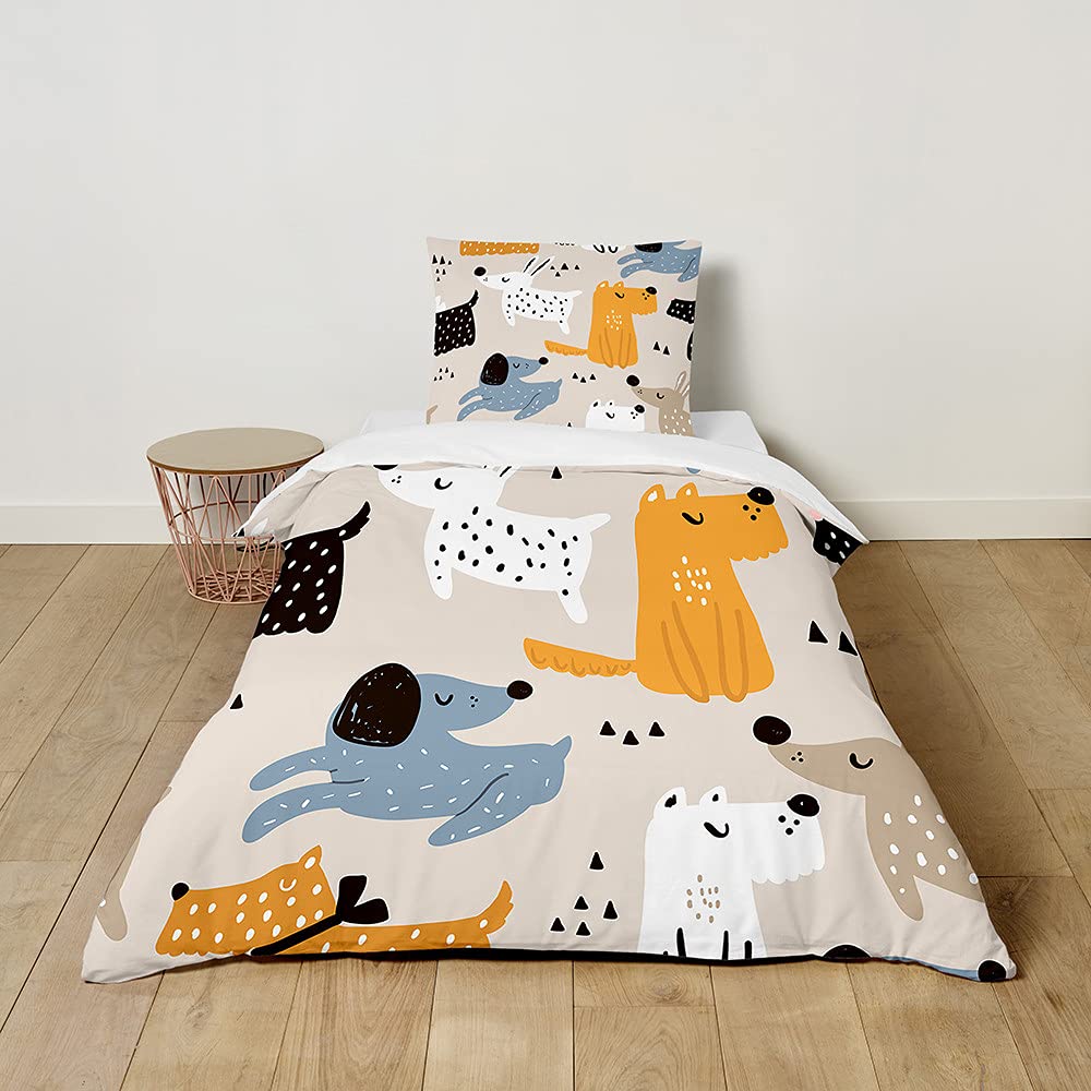 Kinder Bettwäsche Set - Mikrofaser 100x135cm + 40x60cm