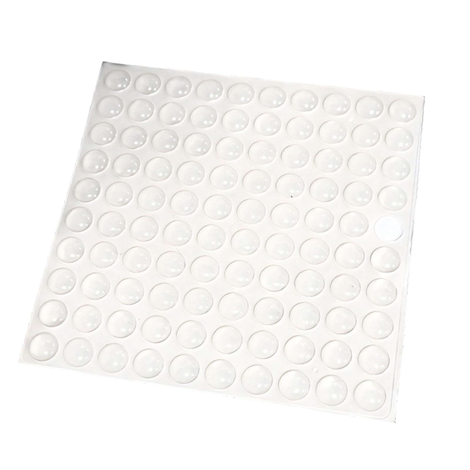 100 Piece/Sheet Clear Silicone Keyboard Stickers Nonslip Ergonomic Typing Solution for Enhances Typing Keyboard Enhancer