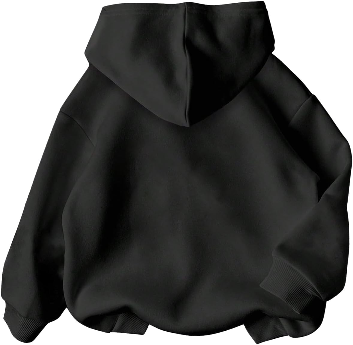 WDIRARA Girl's Letter Graphic Hoodies Long Sleeve Hooded Sweatshirts Pullover Tops - Image 3