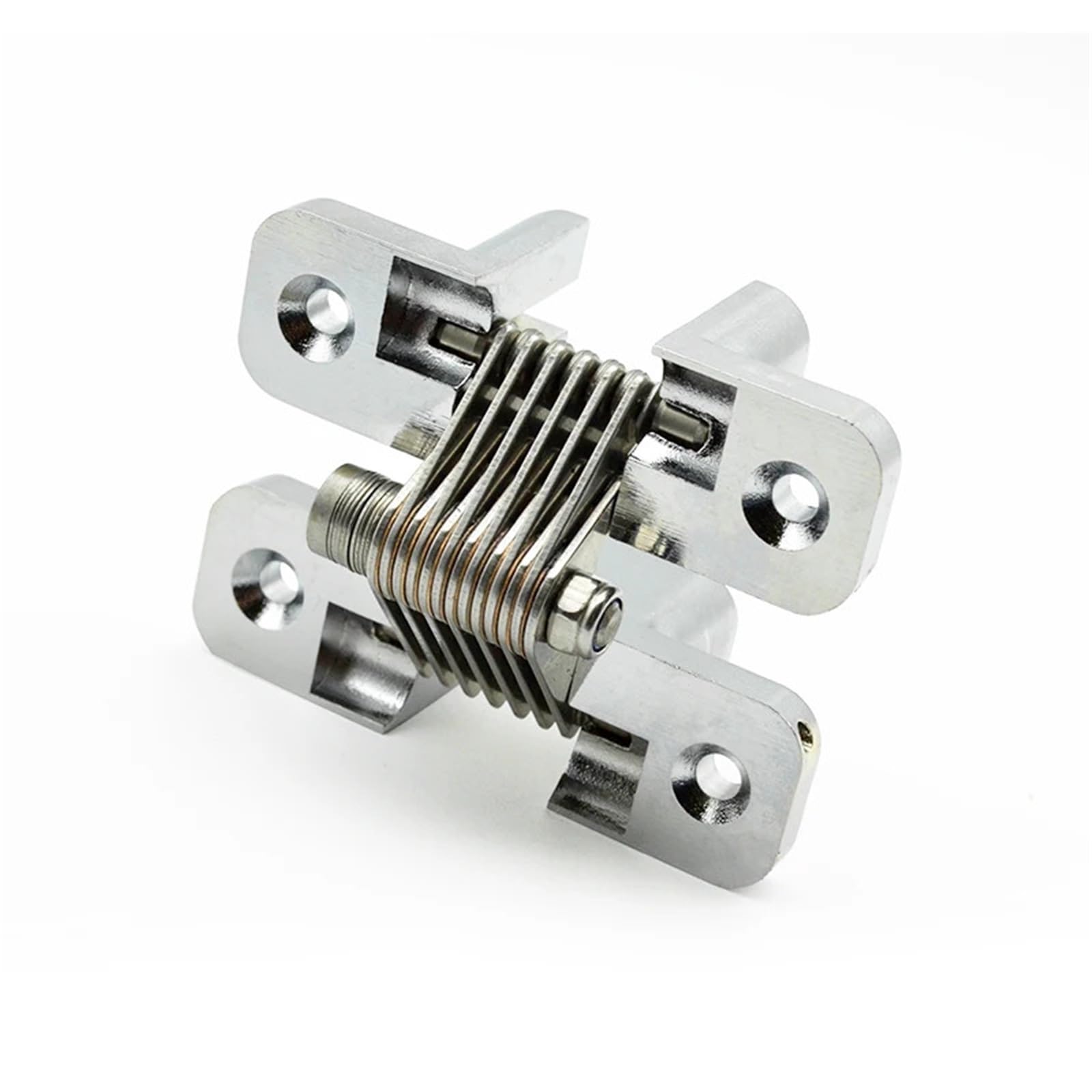 Flat Torque Hinge with Square Damping and Arbitrary Angle Positioning Cone Hole Zinc Alloy Hinge 1Pcs(3N.m)