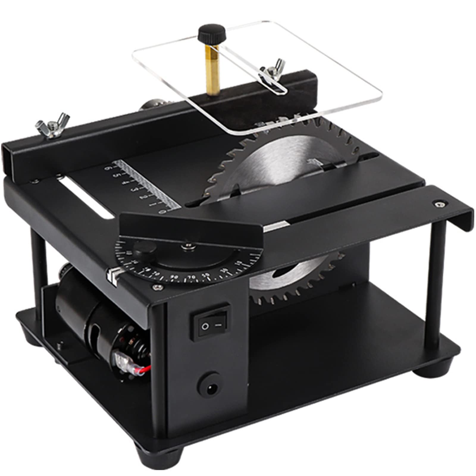 Mini Hobby Sierra De Mesa, Sierra De Banco De Carpintería Hecha A Mano Modelo De Bricolaje Herramienta De Corte De Artesanía Cortadora Para Corte De Acrílico De Madera Y Plástico,Standard