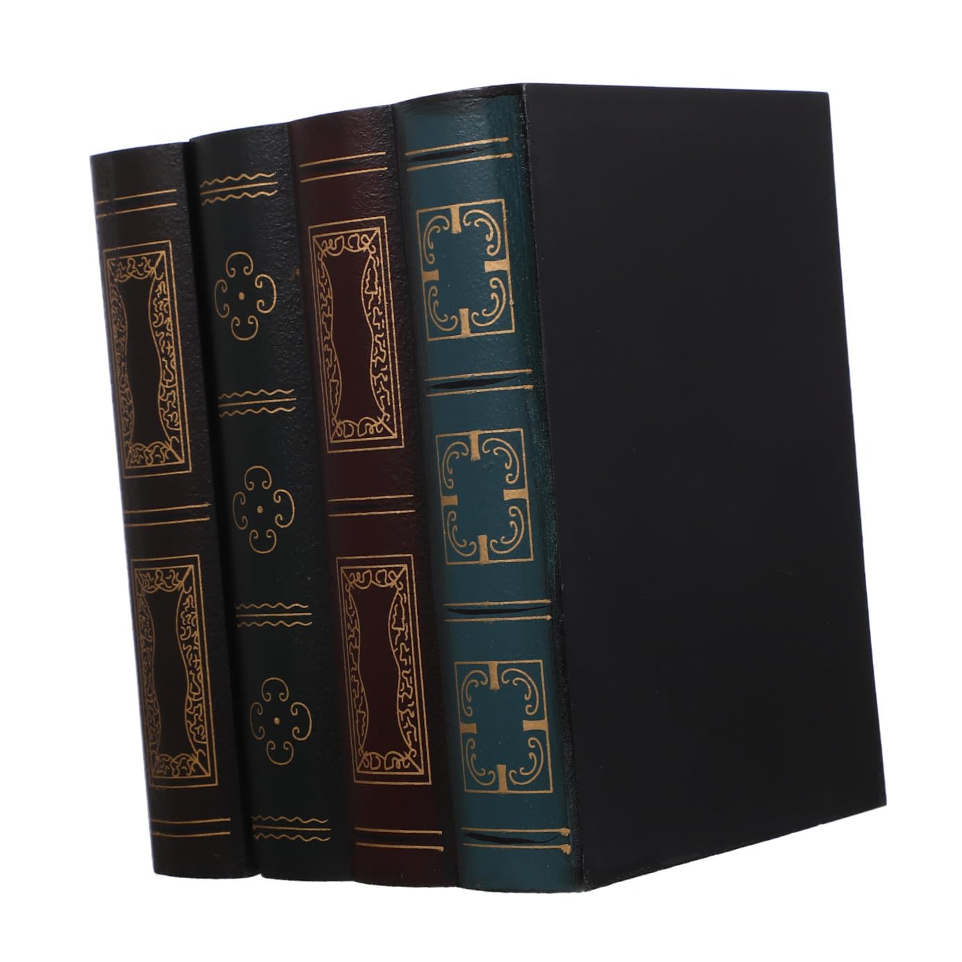 Decor de faux livre lisse pour harmoniser une bibliotheque ou un salon vide