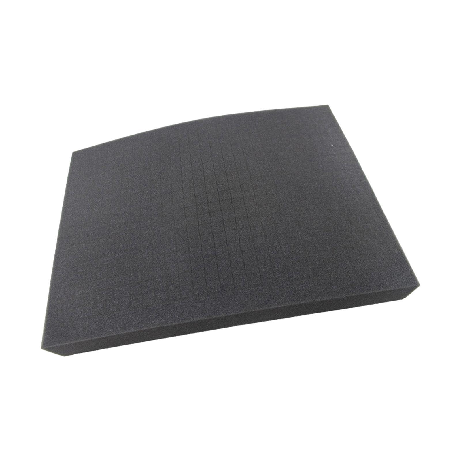 Espuma de caja contra golpes y vibraciones en transporte, negro, 50x50x5cm 8