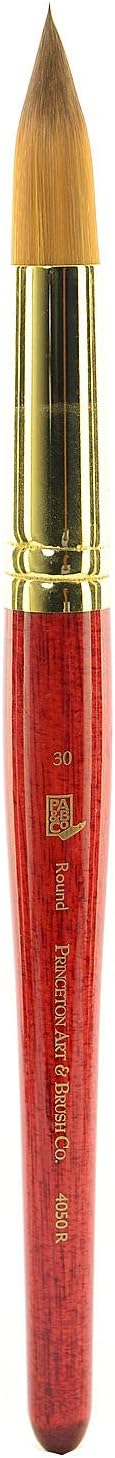 Princeton Heritage Paintbrush, Size 30, Scarlet
