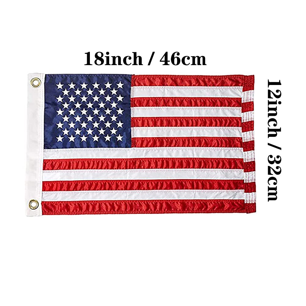 Amazon.com : Jayus Embroidered Star Small Double Sided American