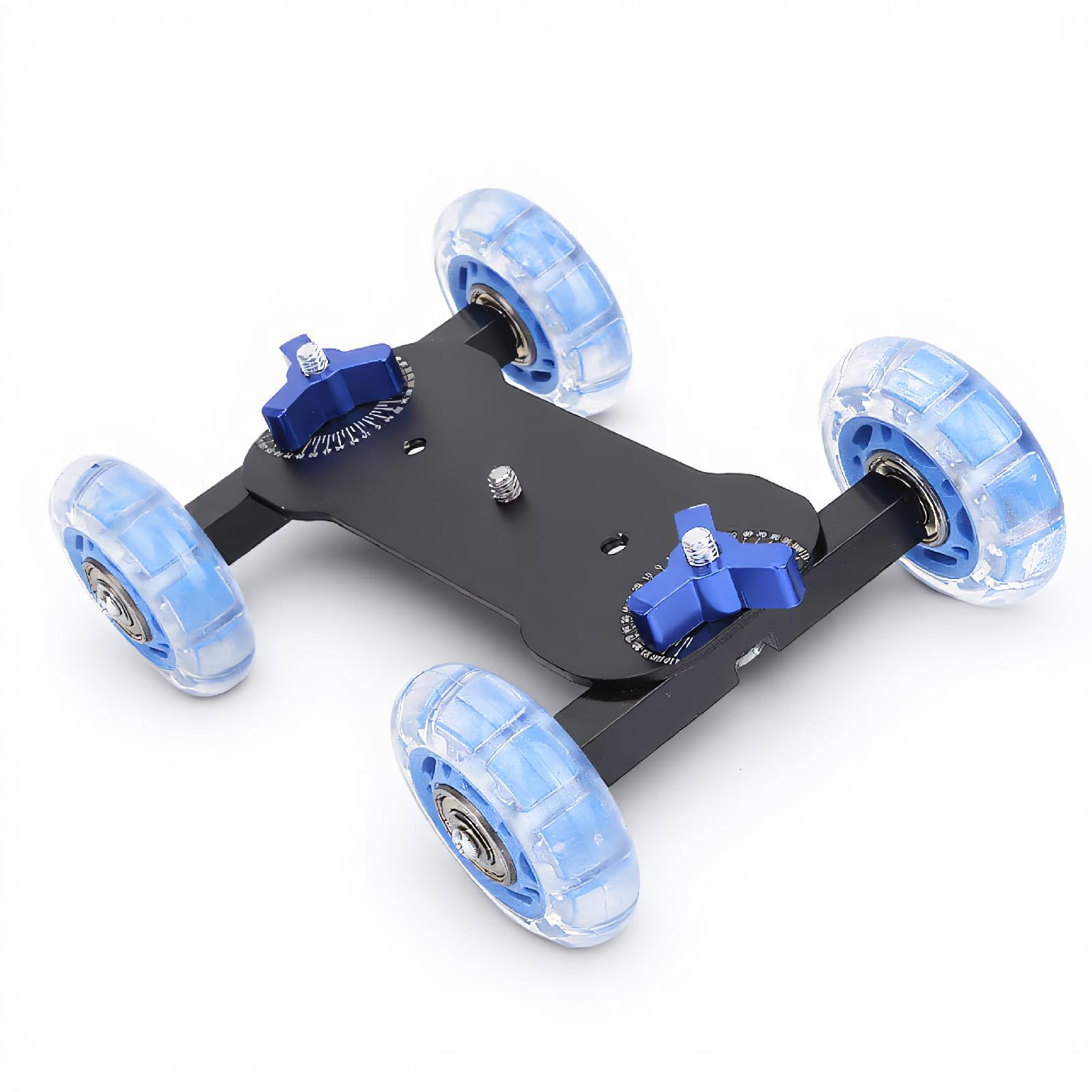 Camera Dolly Skater Professional Rolling Cart Smooth Stable Movement Adjustable Platform DSLR Camcorders Video Equipment for Filmmakers Videographers