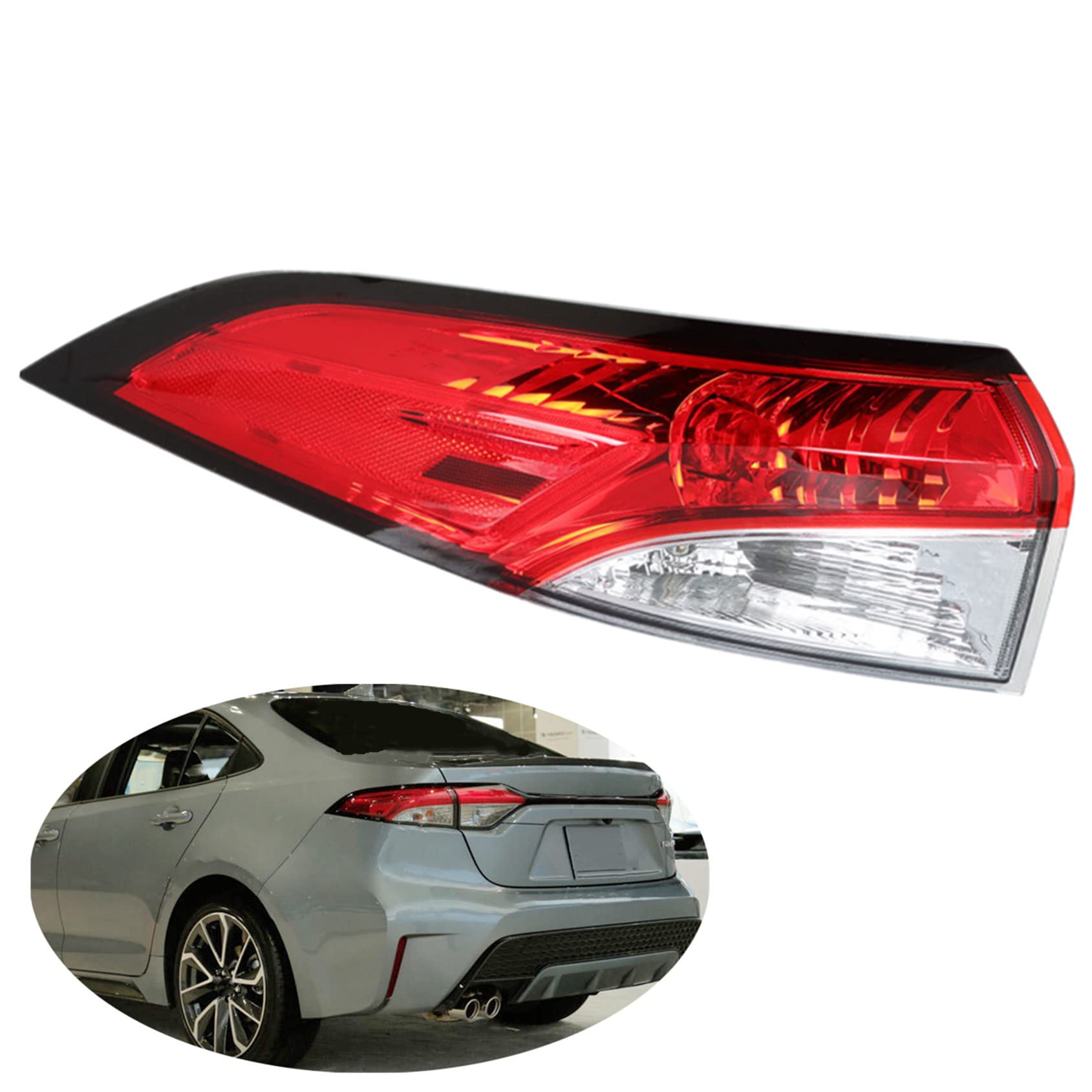 Amazon.com: ANTUKO Rear Left Tail Light Assembly Replacement for