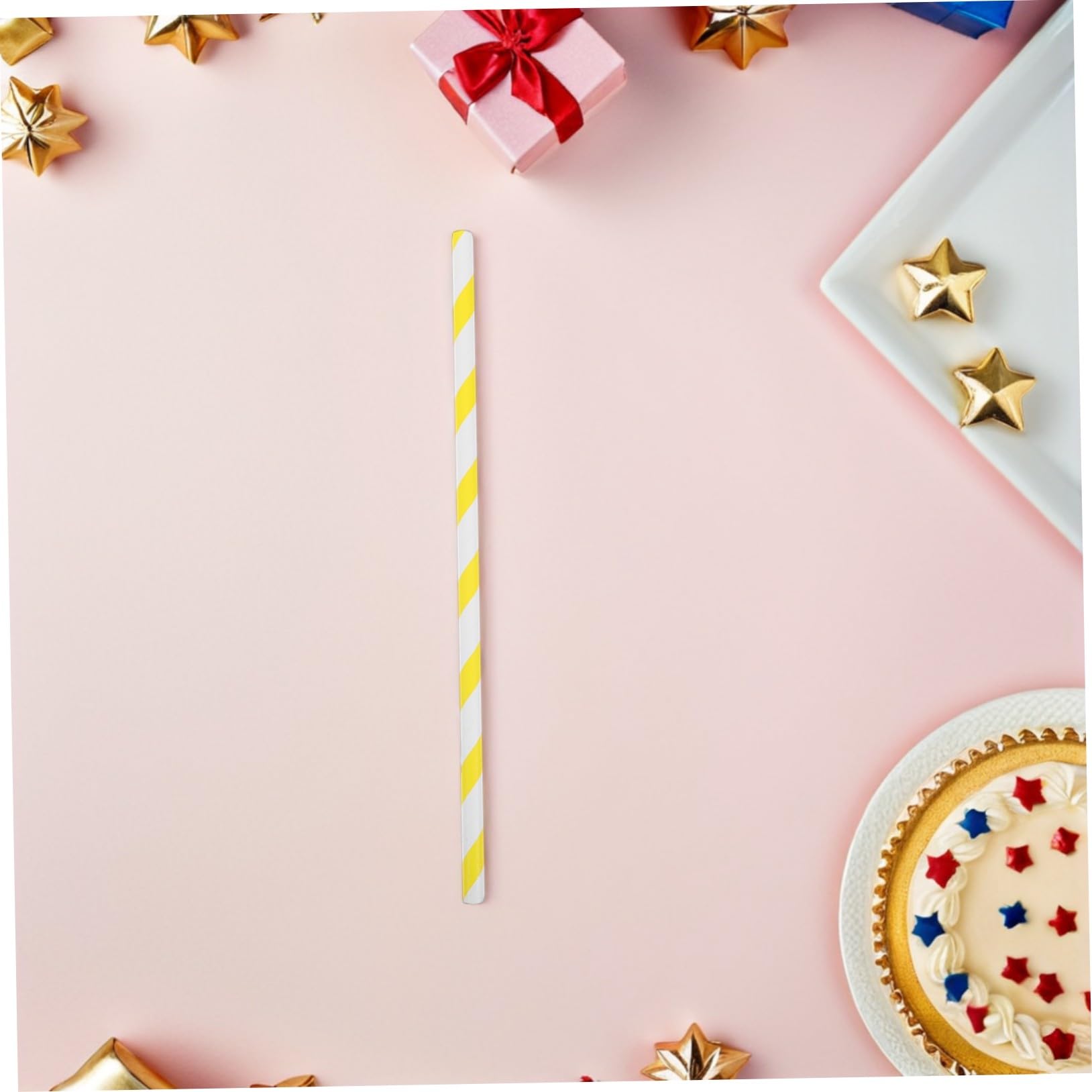 150piezas Palitos de Papel de Algodón de Azúcar Palitos de Piruleta para Decoración de Cupcakes y Fiestas de Cumpleaños de Algodón de Azúcar