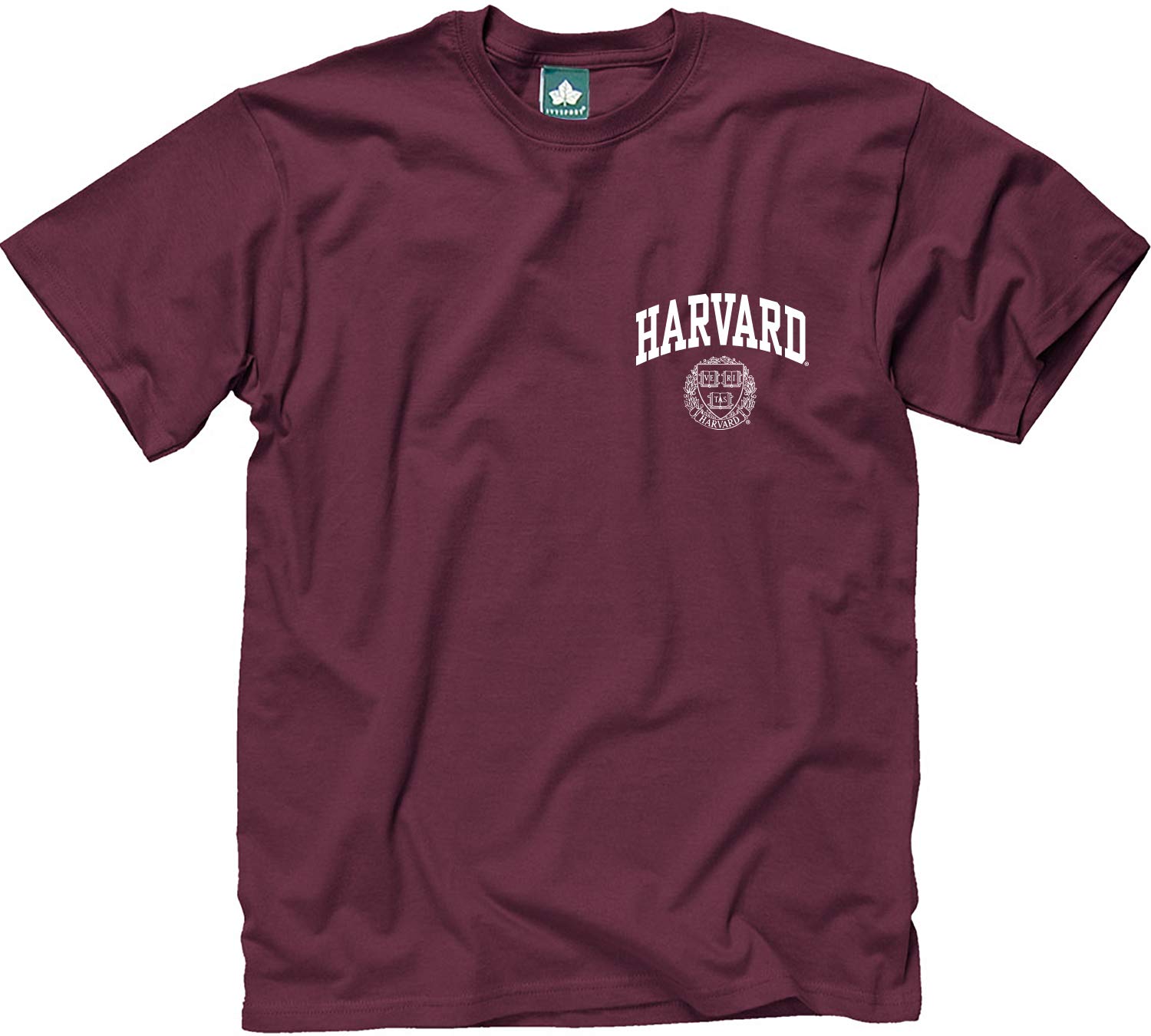 Ivysport Short-Sleeve T-Shirt, Premium All-Cotton, Scholar Logo on Left Chest