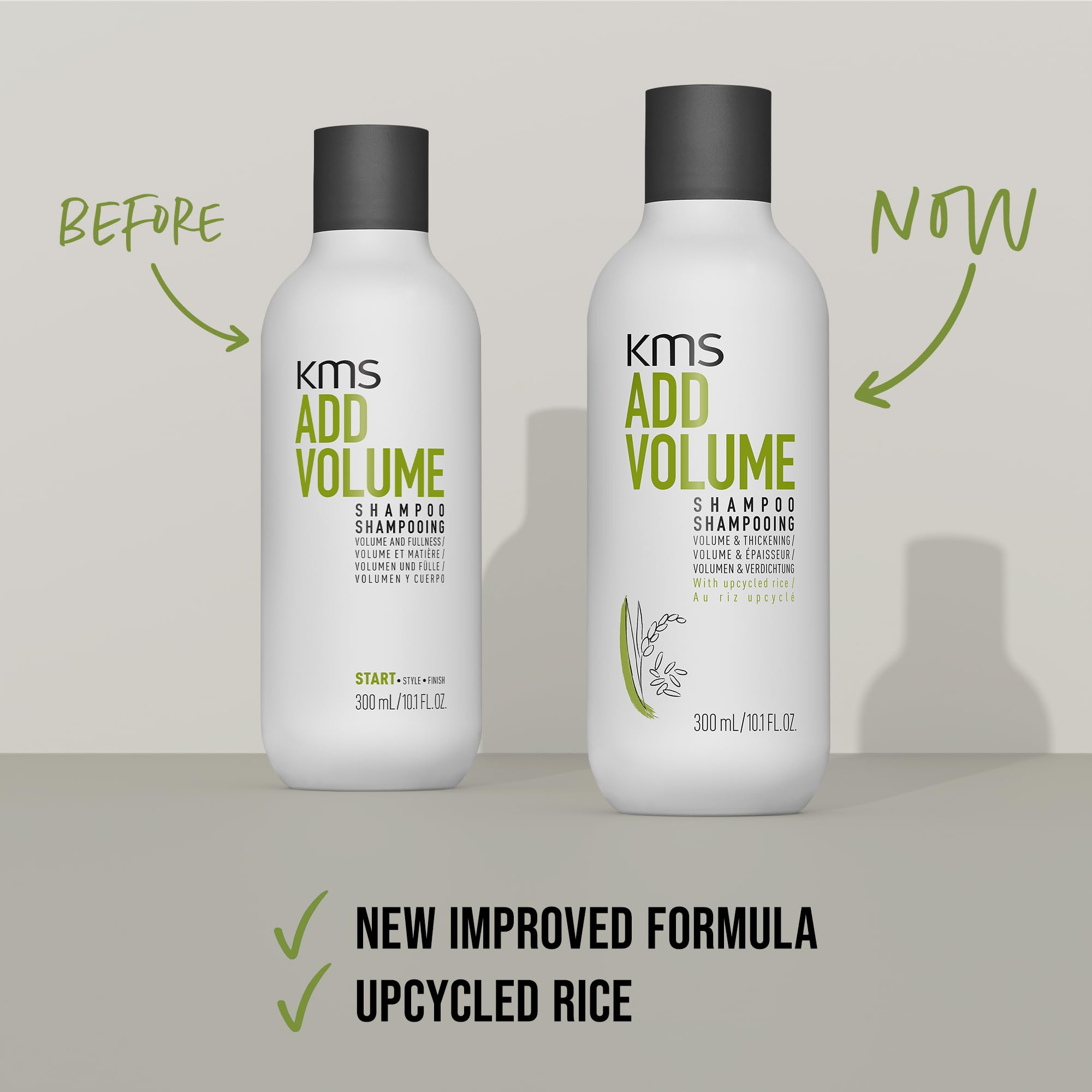 KMS AddVolume Shampoo, for Fine to Medium Hair Boosts Volume & Thickness, Vegan & PETA Approved, 300ml, White, 300 ml (Pack of 1) - Image 4