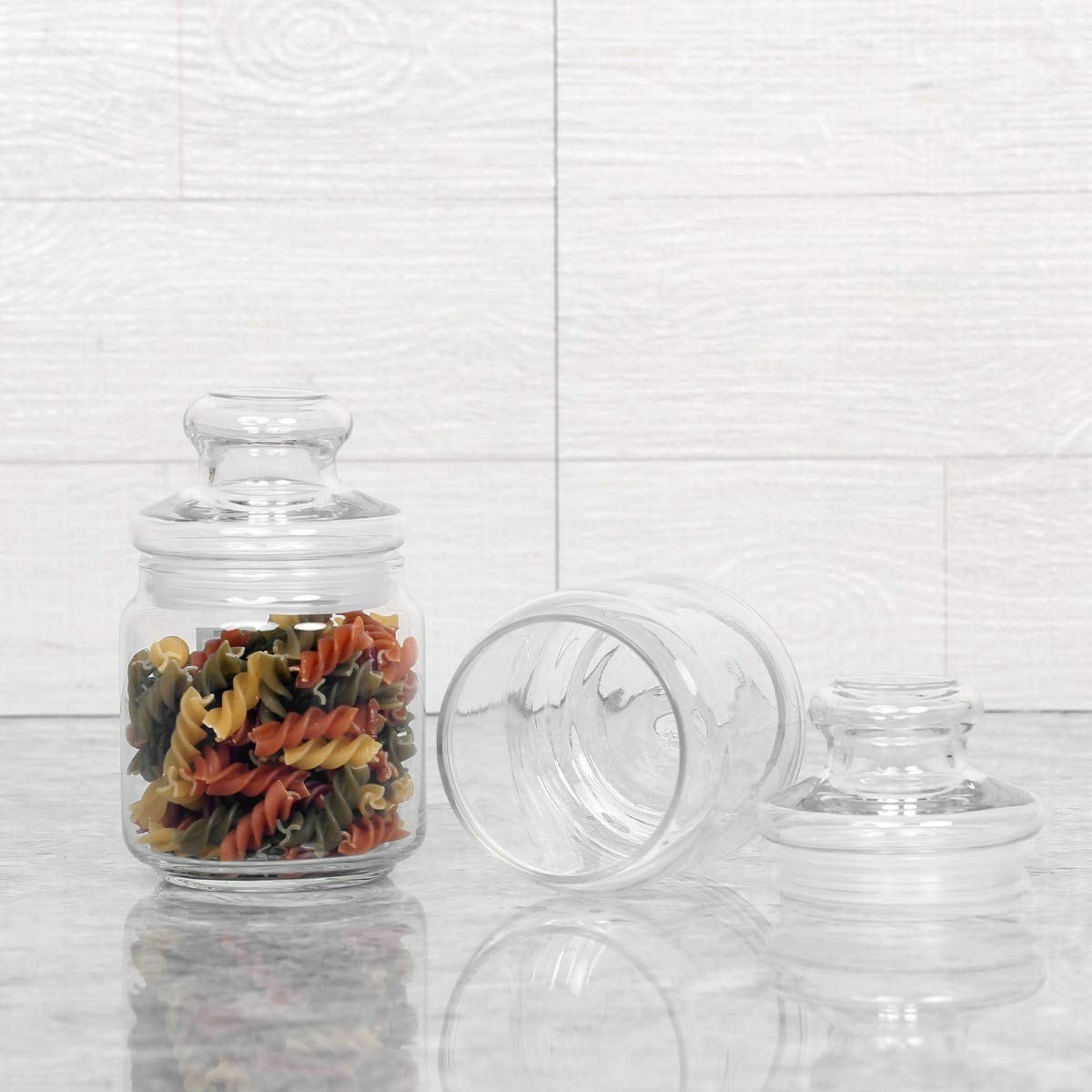 Ocean Home Centre 2-Piece Pop Jar Set-500ml