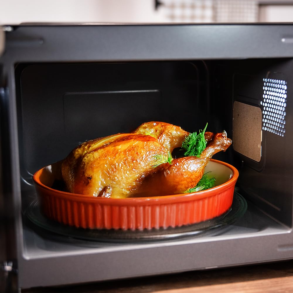 Cecotec Microonde digitale con griglia da 23 l Proclean 5130. 800 W e 1000 W Grill, cottura uniforme, 5 livelli di potenza, funzione scongelata, timer 60 min, piatto girevole 285 mm