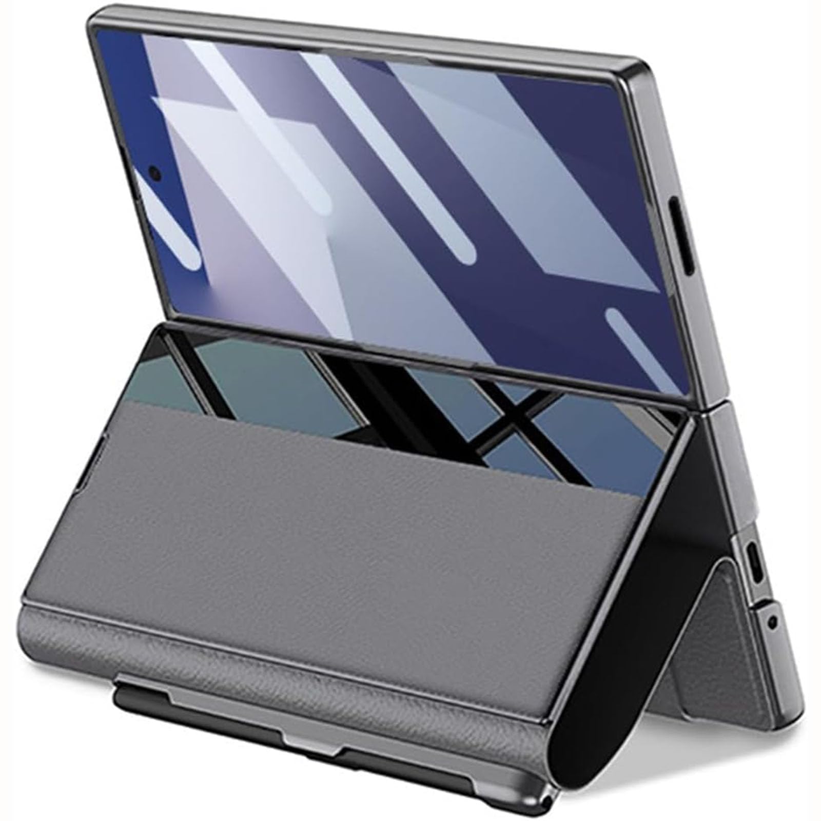 Custodia a libro in pelle per Samsung Galaxy Z Fold 8 Ultra