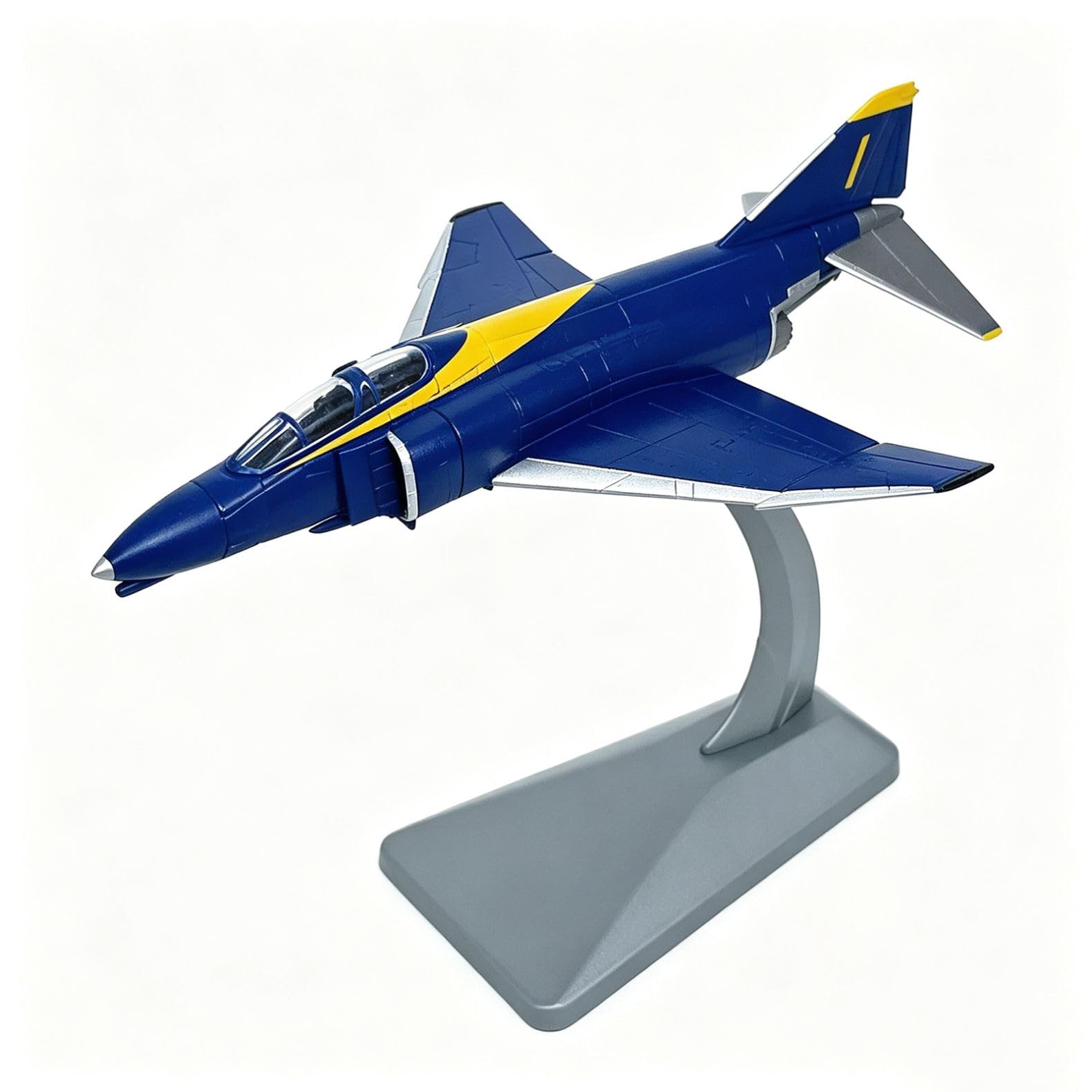 Simulation Alloy Aircraft Model 1:144 Alloy F-4 Phantom II Fighter Jet