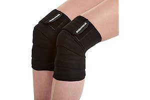 Knee Wraps 2-Pack: Enhance Your Leg Workouts