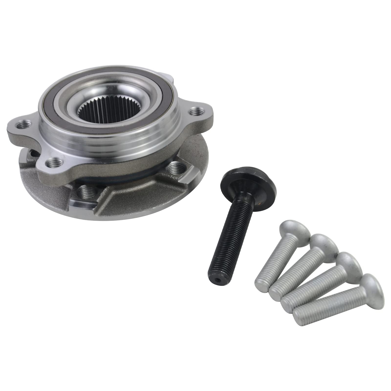 Vorne Radlagersatz Radlager mit Radnabe Kompatibel mit A4 A5 A6 A7 A8 Q5 2007-2018 8K2 B8 C7 4G5 4HL 8RB 8K0407613B 4H0498625B