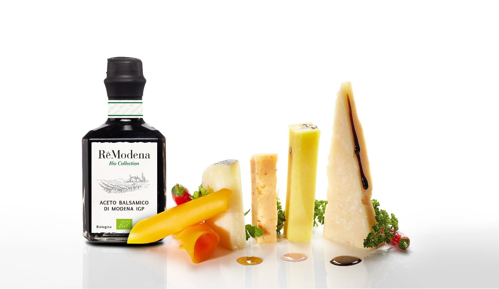 ReModena Bio Collection Assaisonnement au vinaigre balsamique de Modène IGP à la Grenade