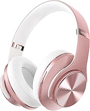 DOQAUS Wireless Bluetooth Headphones, 90 Hours Playtime, Foldable Bluetooth Audio Headphones, 3 EQ Modes, Wireless Bluetooth Headphones Built-in Microphone for Phone/Tablet/PC