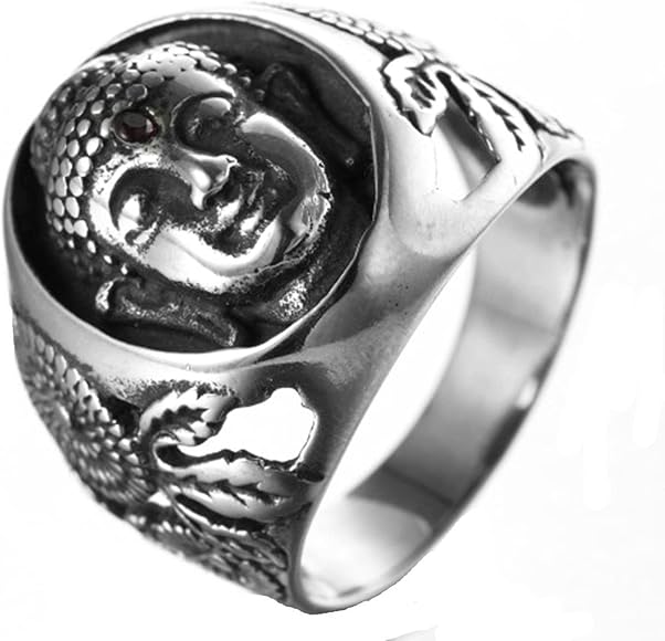 Schwarzer Titanring mit gebürstetem Finish