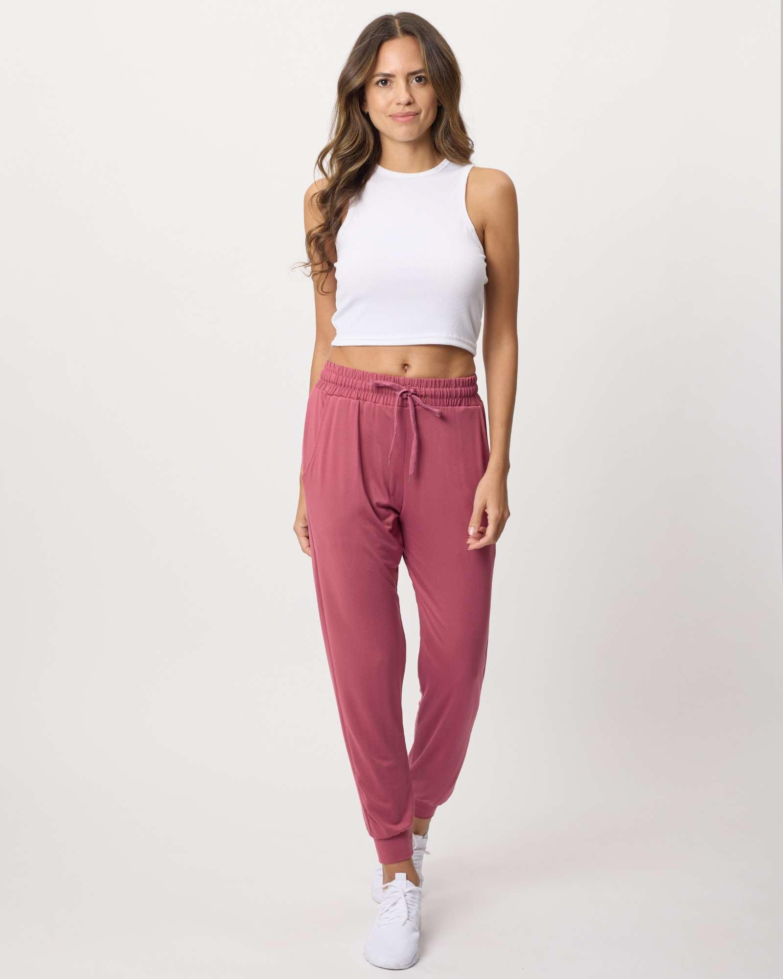 Real Essentials Damen Sweatpants Yogahose