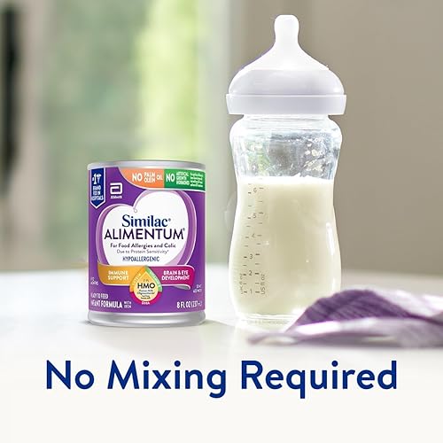 Miniatura 4 de Similac Alimentum con fórmula infantil hipoalergénica 2'-FL HMO, para alergias alimentarias y cólicos*Adecuado para sensibilidad a la lactosa,