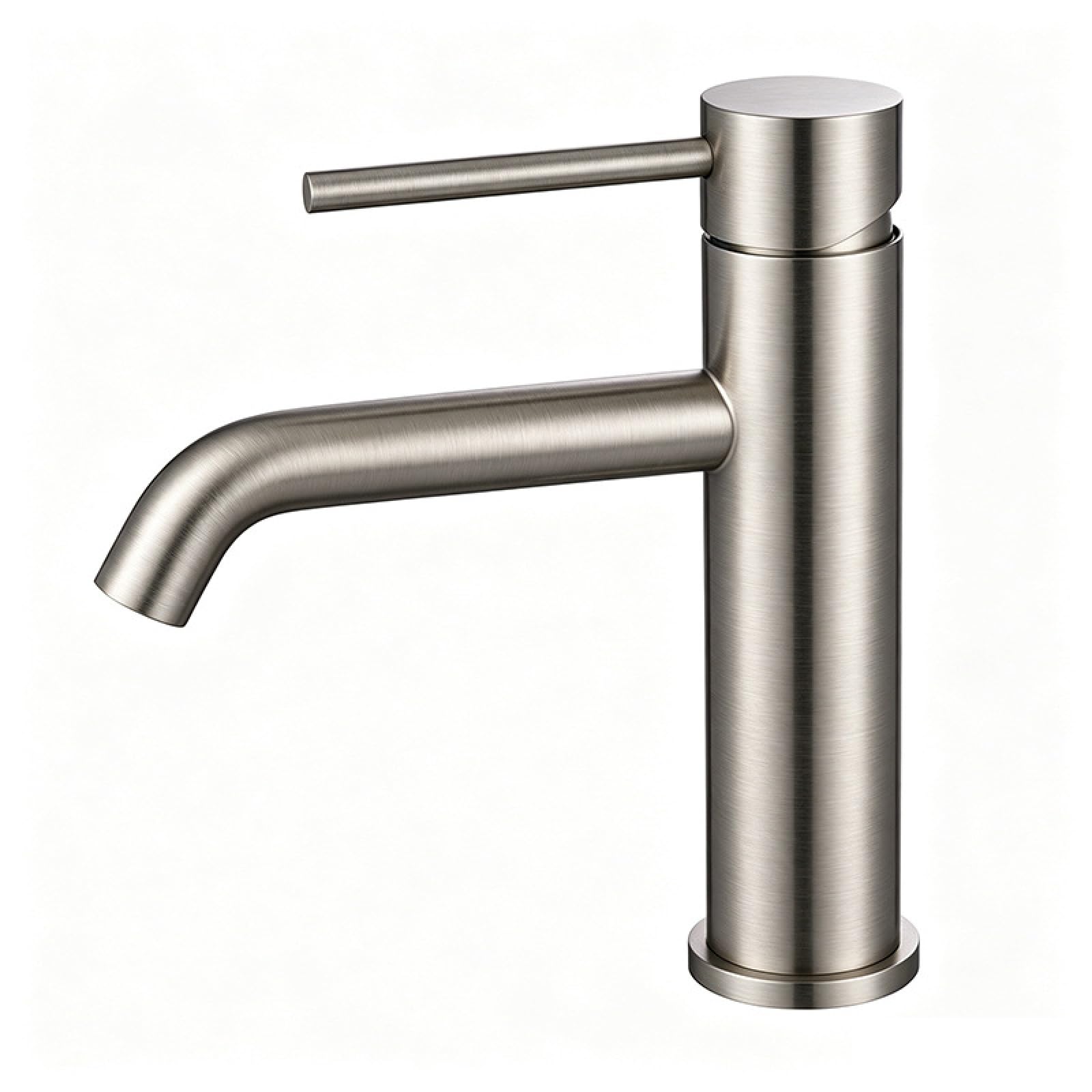 Fanjubei Brushed Bathroom Washbasin With Hot And Cold Water Tap, Wire