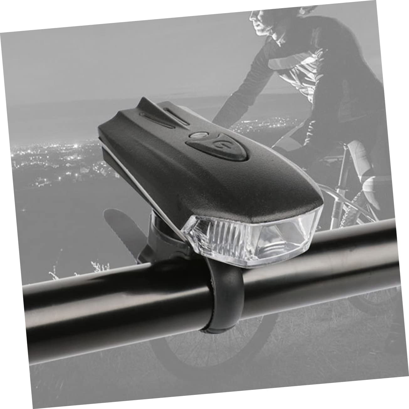 Toyvian Luces Bicicleta USB Recargables Delantera y Trasera Impermeables Accesorios Esenciales