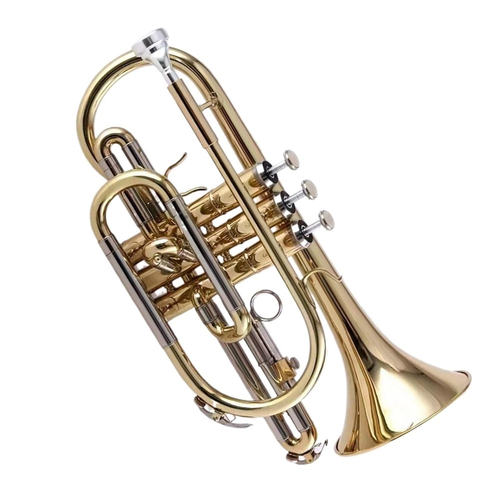 Standard Trompeten Trompete Messing Lackiert Kornett B-Dur Professionelle Trompete Anfänger Horn Instrument