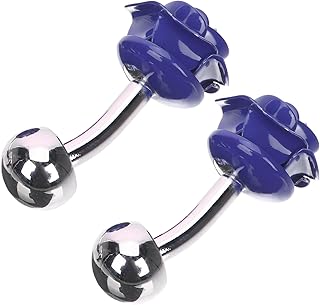 2 Peças Abotoaduras De Rosa Camisa Abotoaduras Roupas Kits De Joias Para Homens Abotoaduras De Terno Para Homens Abotoaduras De Negócios Botões De Punho Abotoaduras Masculinas