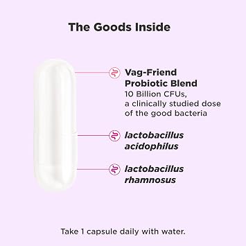 OLLY Happy Hoo-Ha Probiotic for Women Vaginal Health Capsules 25 Count & Metabolism Gummy Rings for Energy 30 Count