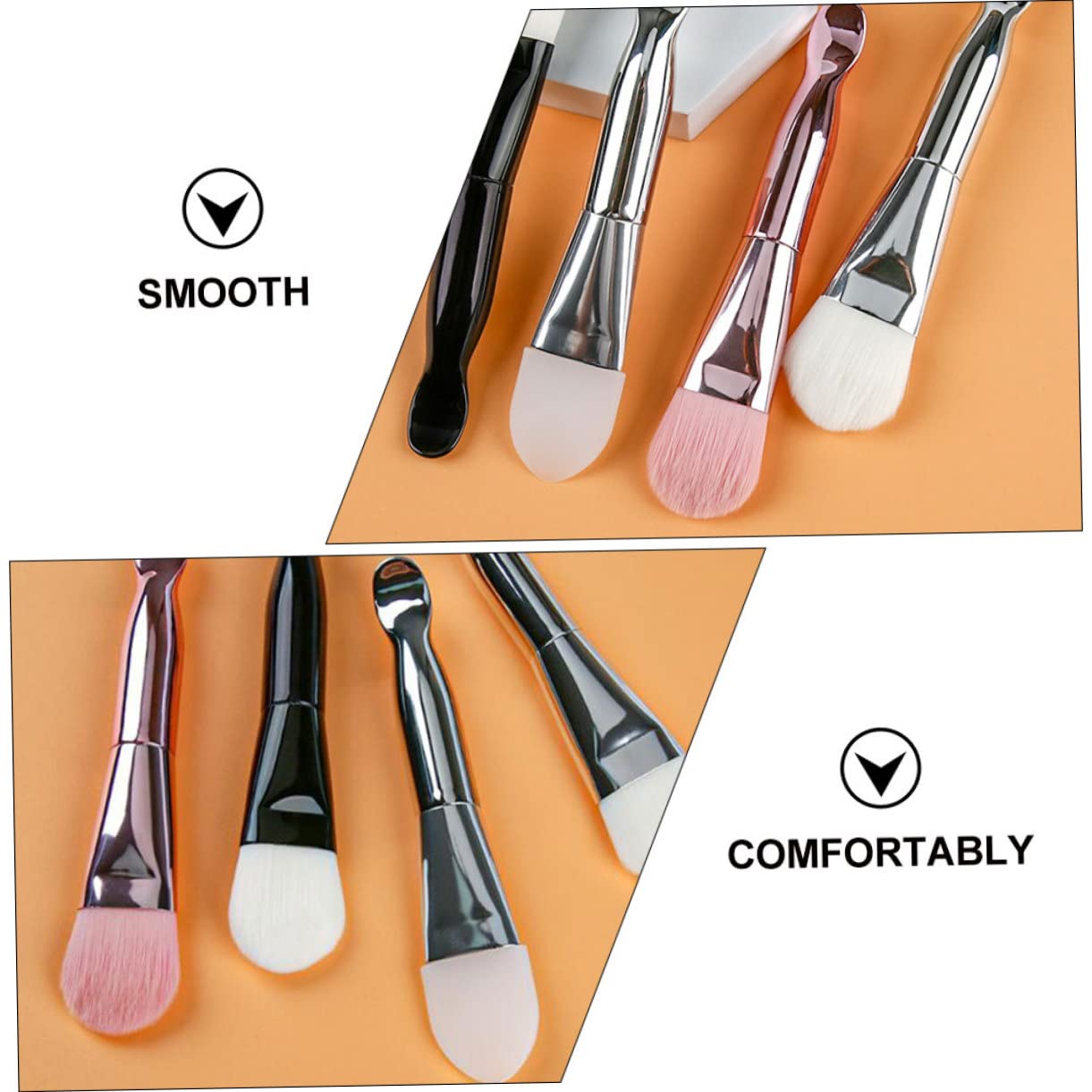 DOITOOL 12stücke Teiliges -pinsel Ergonomische -bürsten Für Körperlotion Und Schlammpackungen Wiederverwendbar Und Leicht Zu Reinigen