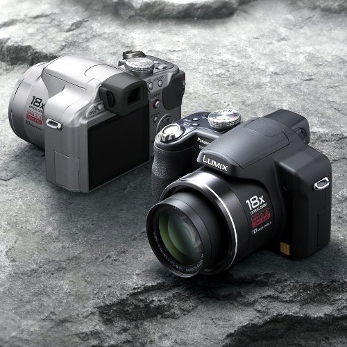 Panasonic DMC-FZ28EG-K Digitalkamera (10 Megapixel, 18-fach opt. Zoom, 6,9 cm (2,7 Zoll) Display) schwarz