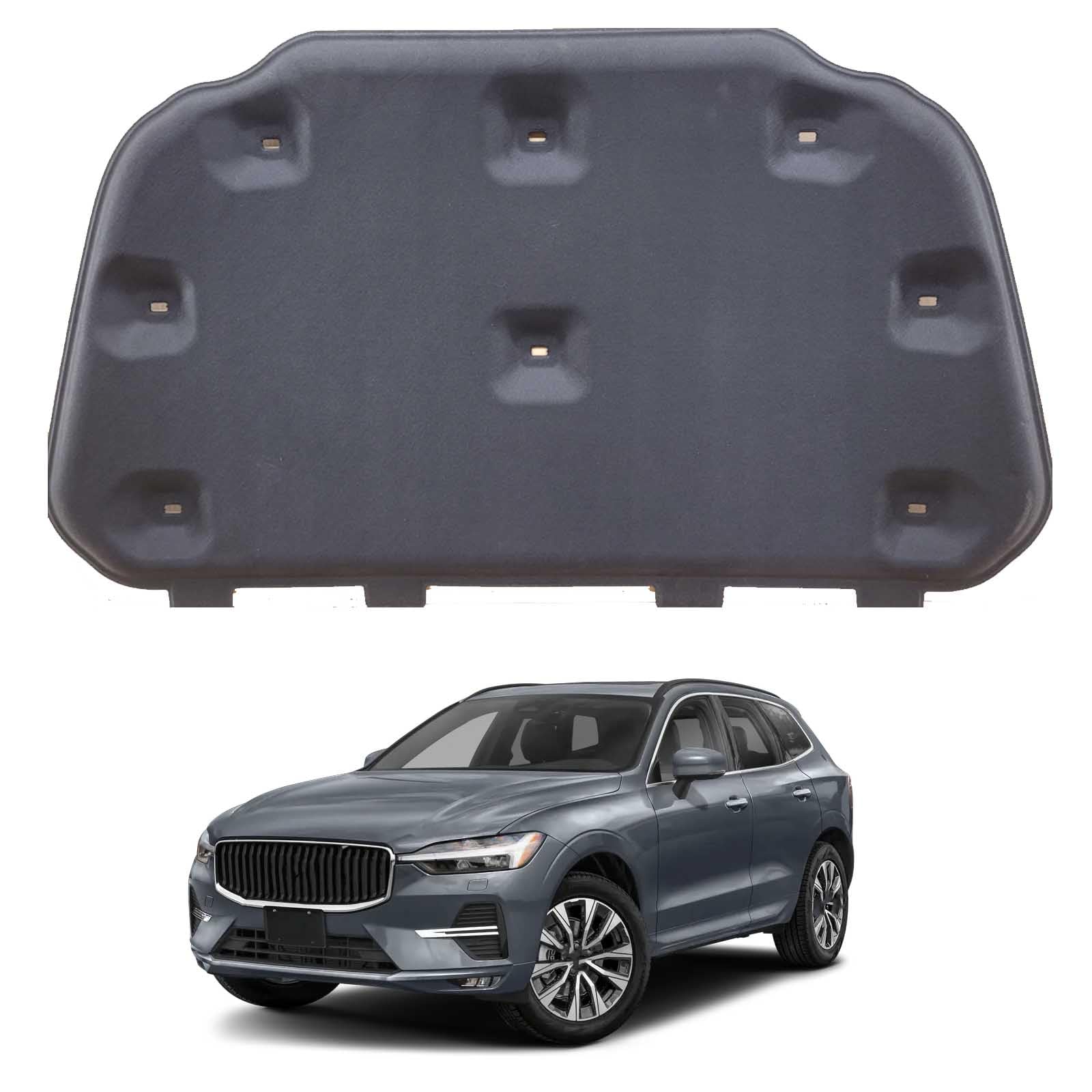 Papep Normal Heat Shield & Soundproof Cotton For Volvo Xc60 2018-2023 Oe: 31402485, Bonnet Engine Insulation Mat, Noise Reduction Thermal Liner Cover For Car Hood