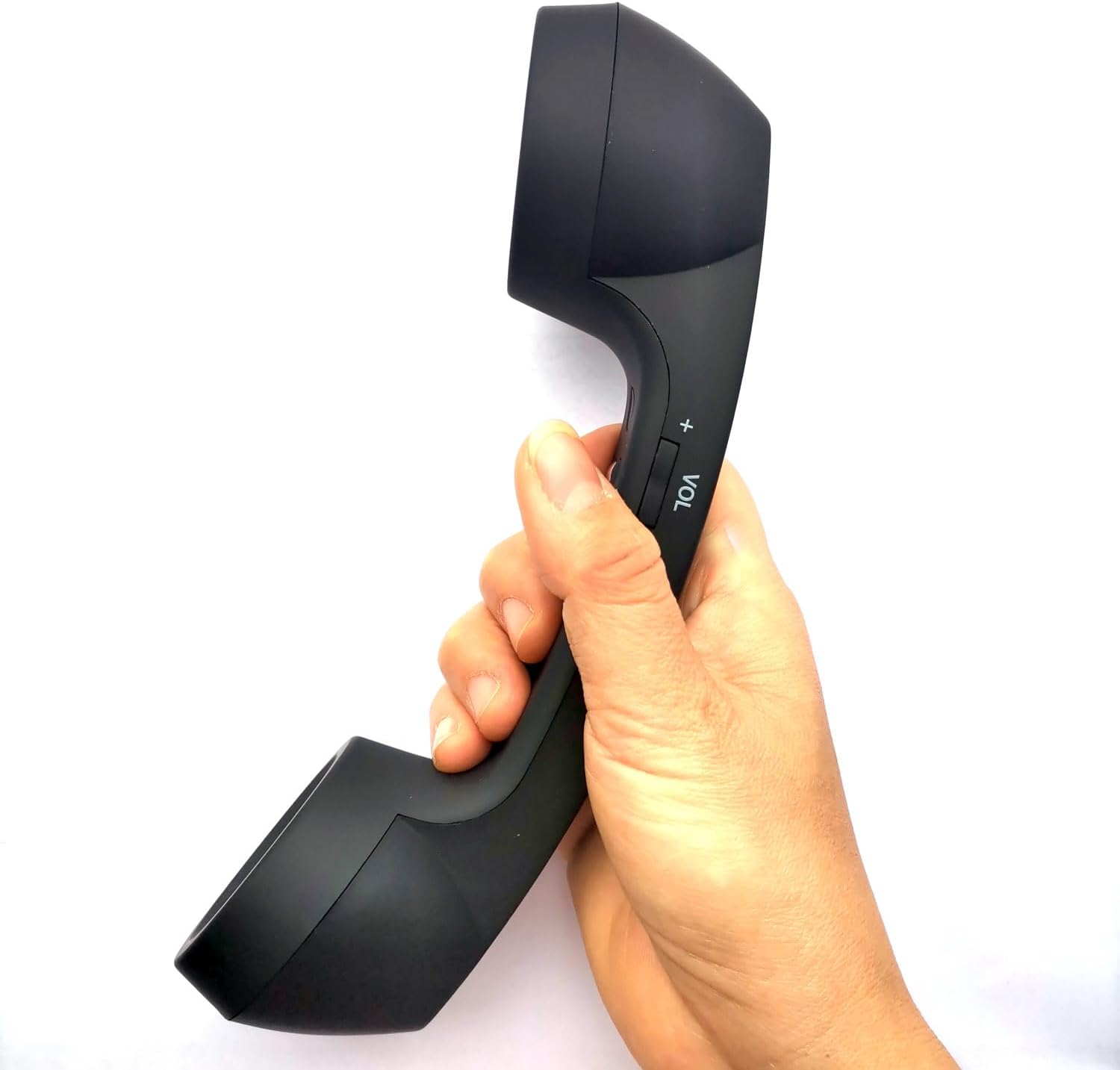 Wireless Bluetooth Mic Headphones Comfort Retro Phone Handset Mic Speaker Phone Call Receiver Compatible with iPhone iOS Android iOS Cell Phone Telephone